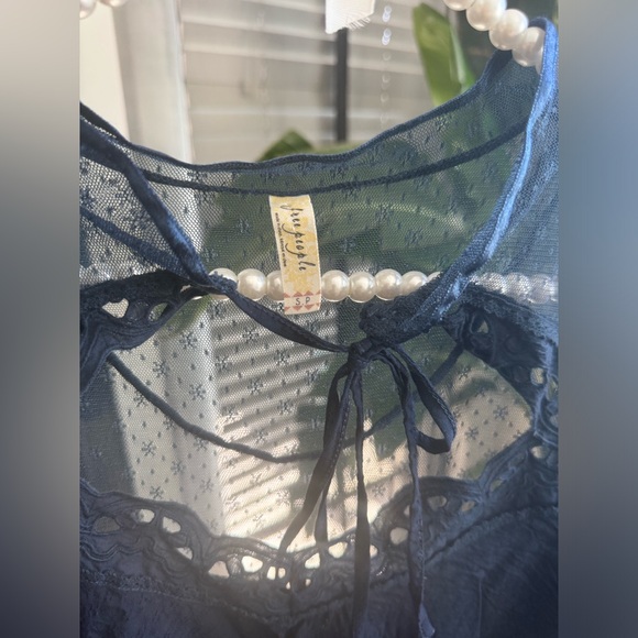 FREE PEOPLE lace blouse - Picture 3 of 3